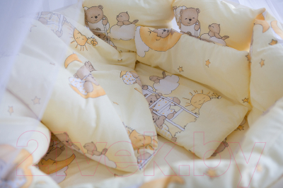 Комплект постельный для малышей Баю-Бай Нежность / К51-Н2 (бежевый)