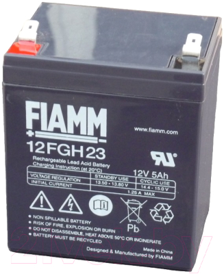 Батарея для ИБП Fiamm 12FGH23 (12V/5 А/ч)