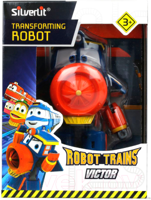 Игрушка-трансформер Silverlit Robot Trains Виктор / 80168RT