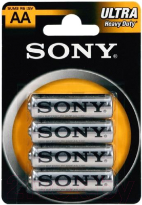 Комплект батареек Sony SUM3NUB4A (4шт)