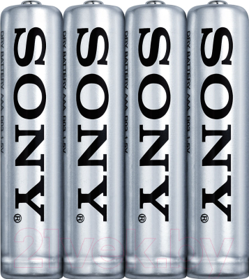 Комплект батареек Sony R03NUP4B-EE (4шт)