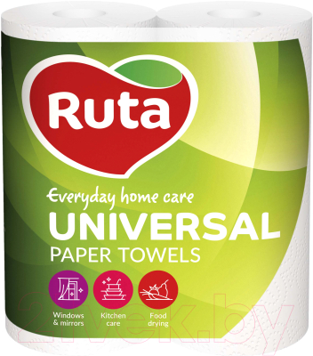 Бумажные полотенца Ruta Universal (2рул)