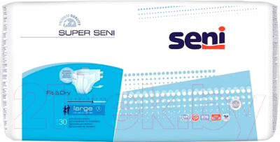Подгузники для взрослых Seni Super Air Large (30шт)