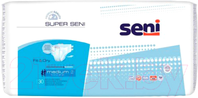 Подгузники для взрослых Seni Super Air Medium (30шт)