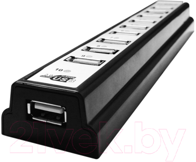 USB-хаб CBR CH-310 (черный)