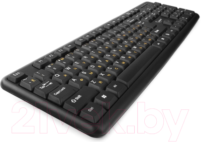 Клавиатура Gembird KB-8320-BL PS/2 (черный)