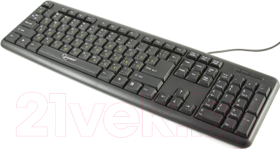 Клавиатура Gembird KB-8320-BL PS/2 (черный)