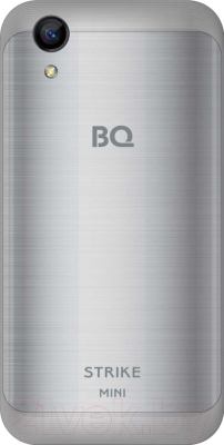 Смартфон BQ Strike Mini BQ-4072 (серебристый шлифованный)