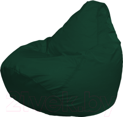 Бескаркасное кресло Flagman Груша Медиум Г1.1-05 (темно-зеленый)