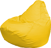 Бескаркасное кресло Flagman Груша Медиум Г1.0-07 (желтый, дюспо) - 