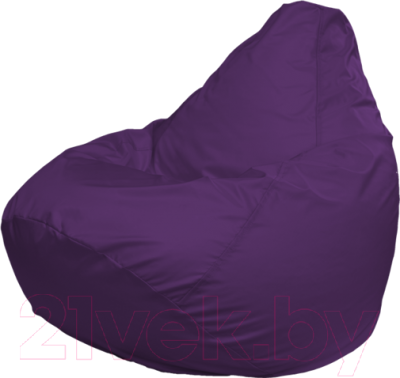 Бескаркасное кресло Flagman Груша Медиум Г1.2-12 (фиолетовый)