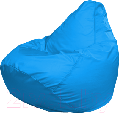 Бескаркасное кресло Flagman Груша Медиум Г1.2-14 (голубой)