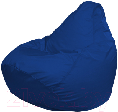 Бескаркасное кресло Flagman Груша Медиум Г1.2-15 (синий, дюспо)