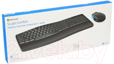 Клавиатура+мышь Microsoft Wireless Desktop Sculpt Comfort (L3V-00017)