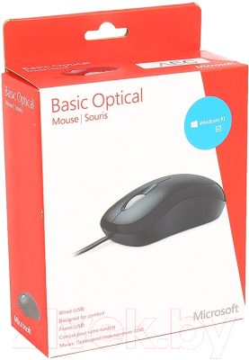 Мышь Microsoft Basic Optical Mouse v2.0 Black (P58-00059)