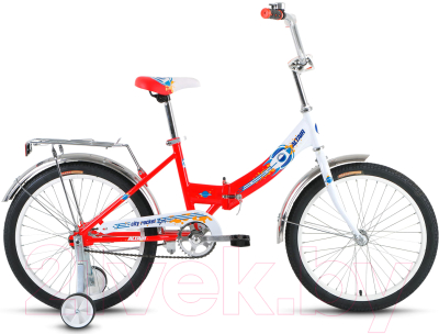 Детский велосипед Forward Altair City Boy 20 Compact 2017 / RBKT75F01003 (белый/красный)