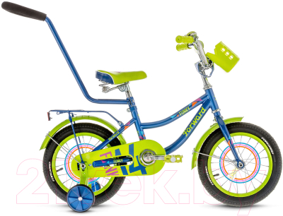 Детский велосипед с ручкой Forward Funky Boy 2017 / RBKW7LNF1012 (14, синий)