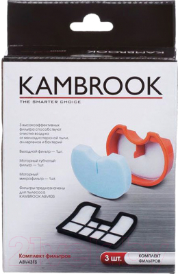 Комплект фильтров для пылесоса Kambrook ABV43FS