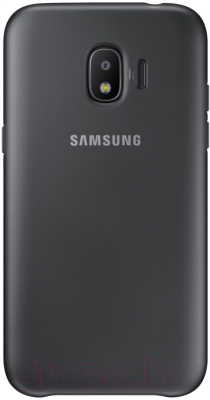 Чехол-накладка Samsung Dual Layer Cover J2 / EF-PJ250CBEGRU (черный)