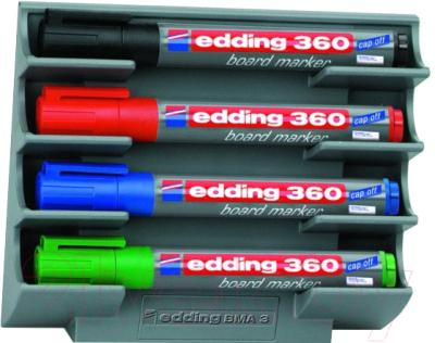 Держатель для маркеров Edding e-BMA 3 (серый)