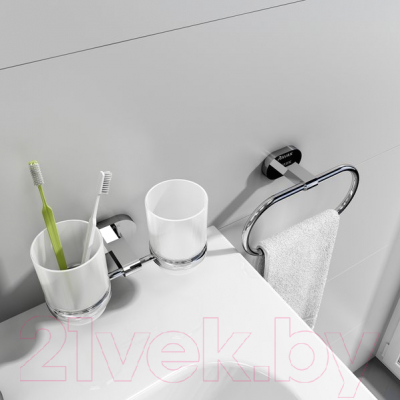 Набор стаканов для зубной щетки и пасты Ravak X07P189
