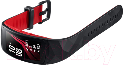 Спортивный датчик Samsung Gear Fit2 Pro / SM-R365NZRASER (L, красный/черный)