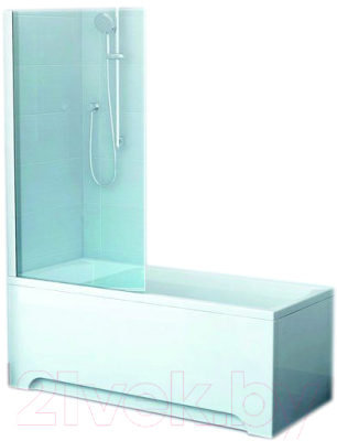 Стеклянная шторка для ванны Ravak Rosa CVSK1 160/170 L (7QLS0100Y1)