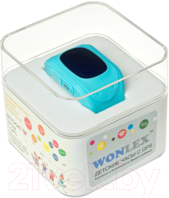 Умные часы детские Wonlex Q50 (голубой)
