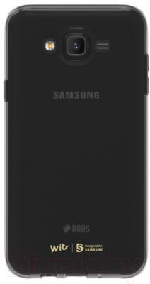 Чехол-накладка Samsung Wits Soft Cover для J7 Neo / GP-J700WSCPAAC (черный)