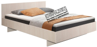 Односпальная кровать Барро КР-017.11.02-05 80x190 (дуб молочный) - 