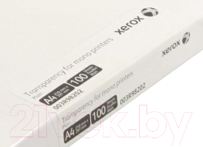Пленка для печати Xerox Uneversal Transparency Plain A4 / 003R98202