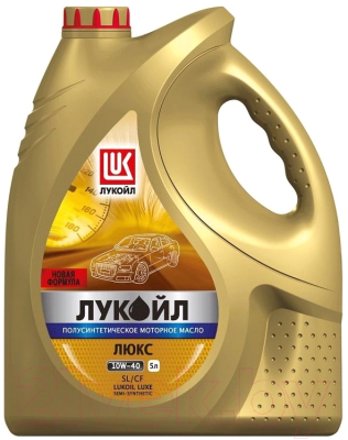 Моторное масло Лукойл Люкс 10W40 API SL/CF / 19299 (5л)