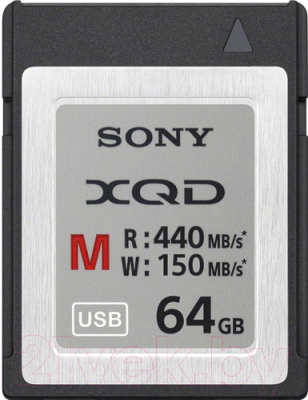 Карта памяти Sony XQD M Series 64GB (QDM64)