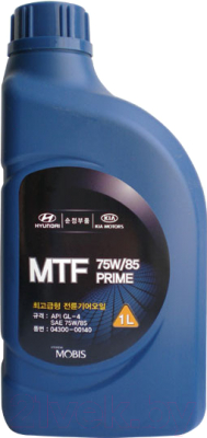 Трансмиссионное масло Hyundai/KIA Mobis MTF Prime GL 4 75W85 / 04300-00140 (1л)