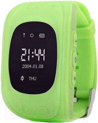 Умные часы детские Wonlex Q50 (зеленый)