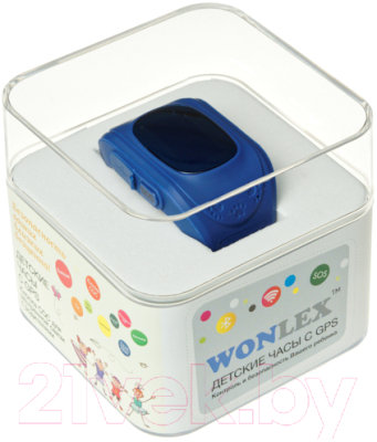 Умные часы детские Wonlex Q50 (темно-синие)
