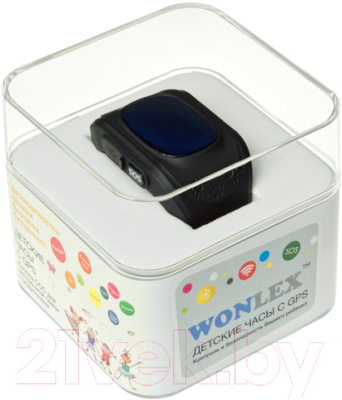 Умные часы детские Wonlex Q50 (черный)