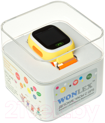 Умные часы детские Wonlex GW100 (желтый)