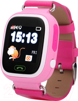 Умные часы детские Wonlex GW100 (розовый)