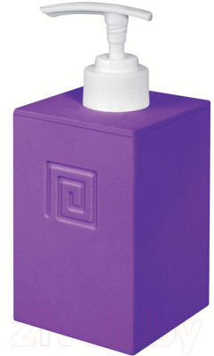 Дозатор для жидкого мыла Bisk Meander 02717 (фиолетовый)