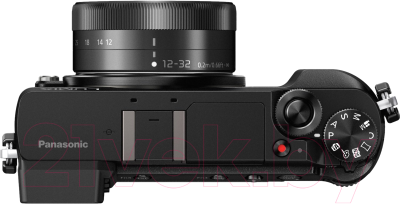 Беззеркальный фотоаппарат Panasonic Lumix DMC-GX80EE Kit 12-32mm / DMC-GX80KEEK (черный)
