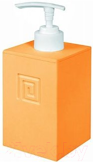 Дозатор для жидкого мыла Bisk Meander 02721 (оранжевый)