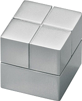 Магнит Sigel GL 196 Куб (серебристый) - 