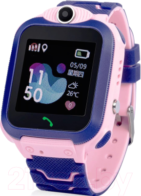 Умные часы детские Wonlex GW600S (розовый)
