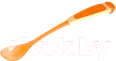 

Ложка для кормления Canpol, Оранжевый, С длинной ручкой 5+ / 56/582