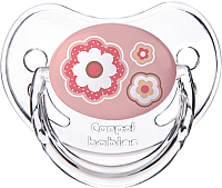 Пустышка Canpol Newborn Baby силиконовая анатомическая 0-6мес / 22/565 (розовый) - 
