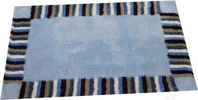 Коврик для ванной Sealskin Stripes 283823622 (60x90, голубой)