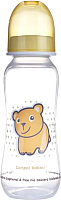 Бутылочка для кормления Canpol 0+ / 59/200 (250мл, желтый)