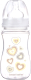 Бутылочка для кормления Canpol Newborn Baby с широким горлышком 3+ / 35/217 (бежевый, 240мл) - 