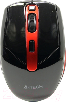 Мышь A4Tech G11-590FX (черный/красный)